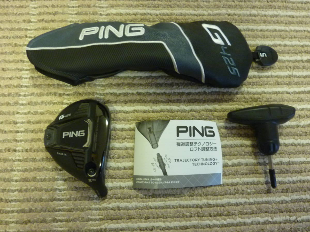 大得価，人気 PING ピン Ｇ425MAX 5W ヘッド 日本仕様 正規品 カバー レンチ付き 超(ヘッド)｜売買されたオークション情報、yahooの商品情報をアーカイブ公開 - オークファン 部品