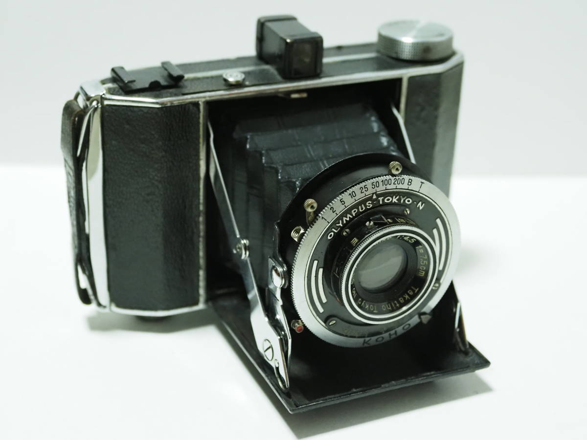 カメラ 超希少 OLYMPUS TOKYO-N KOHO 蛇腹カメラ フィルムカメラ