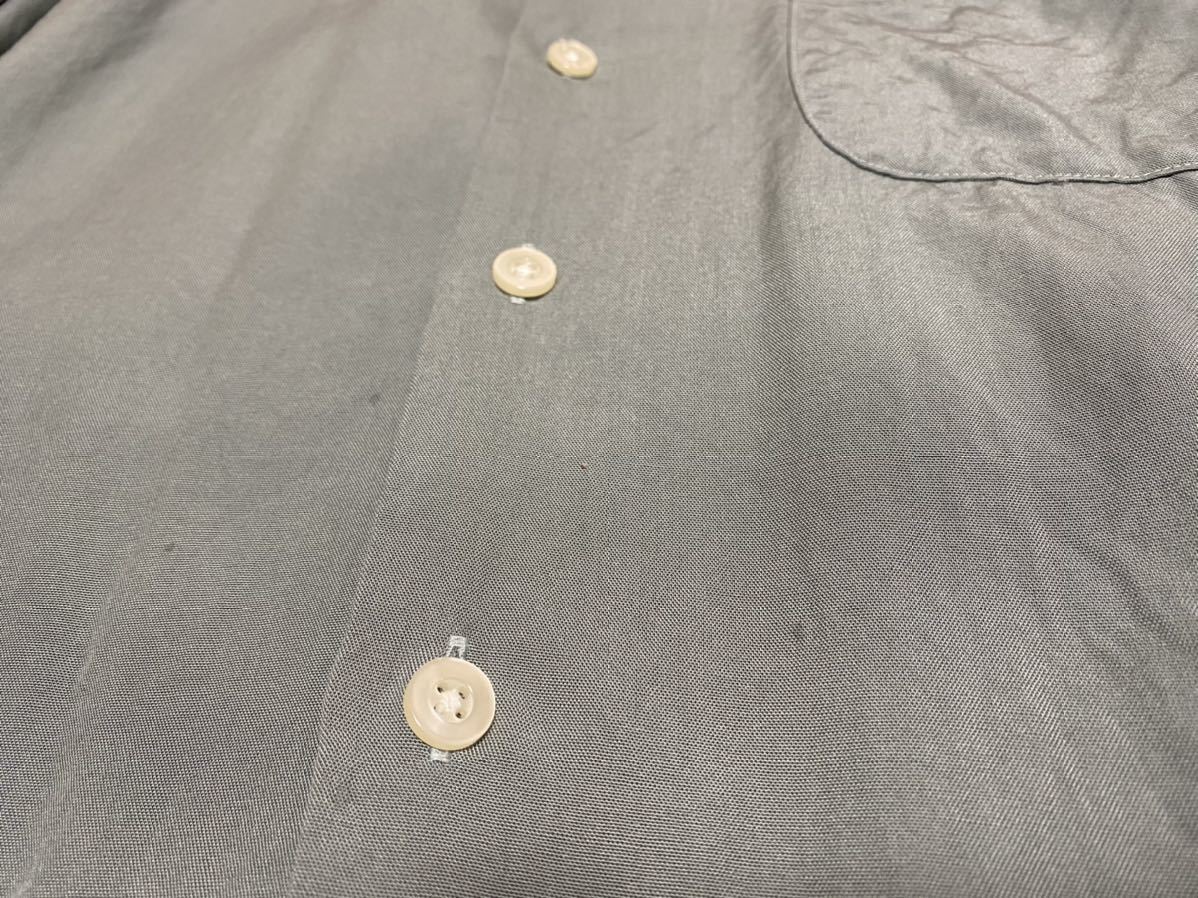 WACKO MARIA OPEN COLLAR SHIRT ワコマリア オープンカラー シャツ 