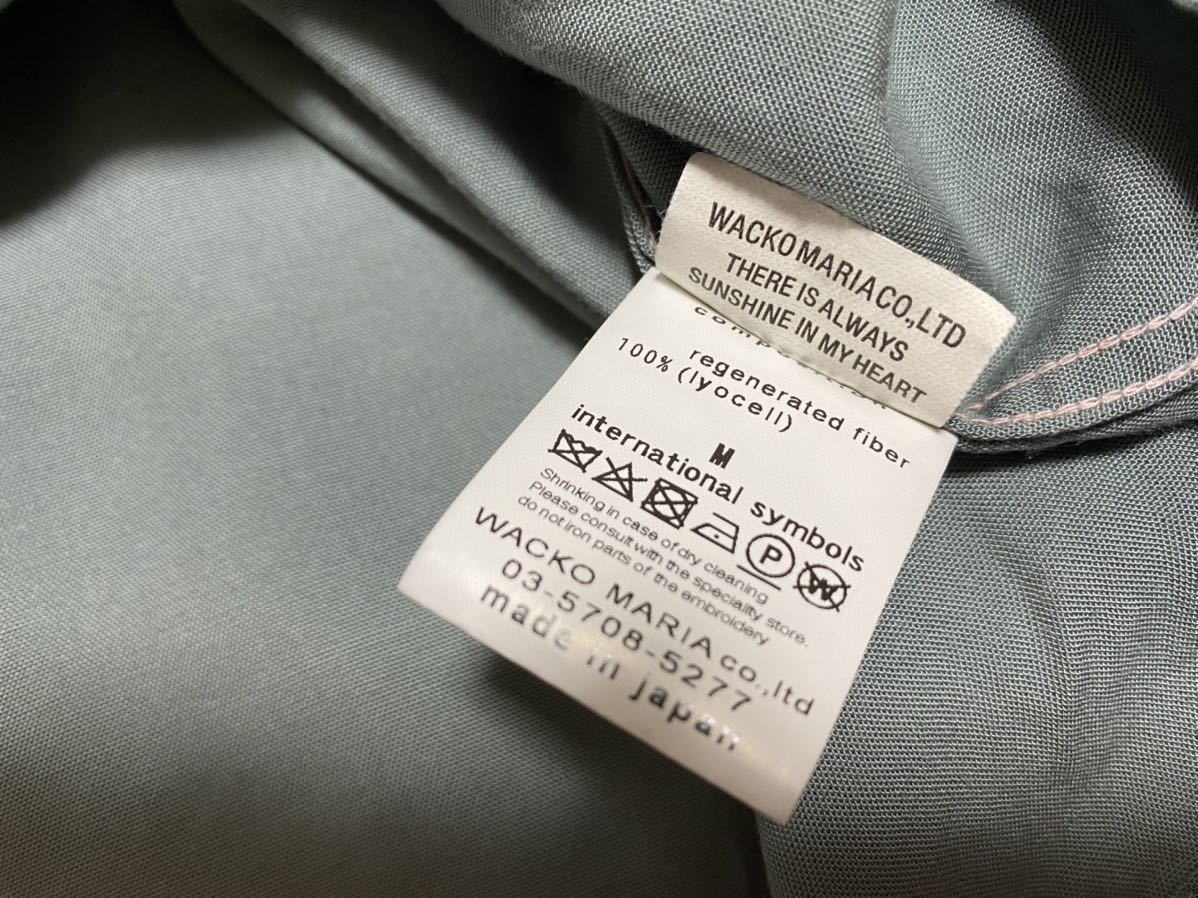 WACKO MARIA OPEN COLLAR SHIRT ワコマリア オープンカラー シャツ 