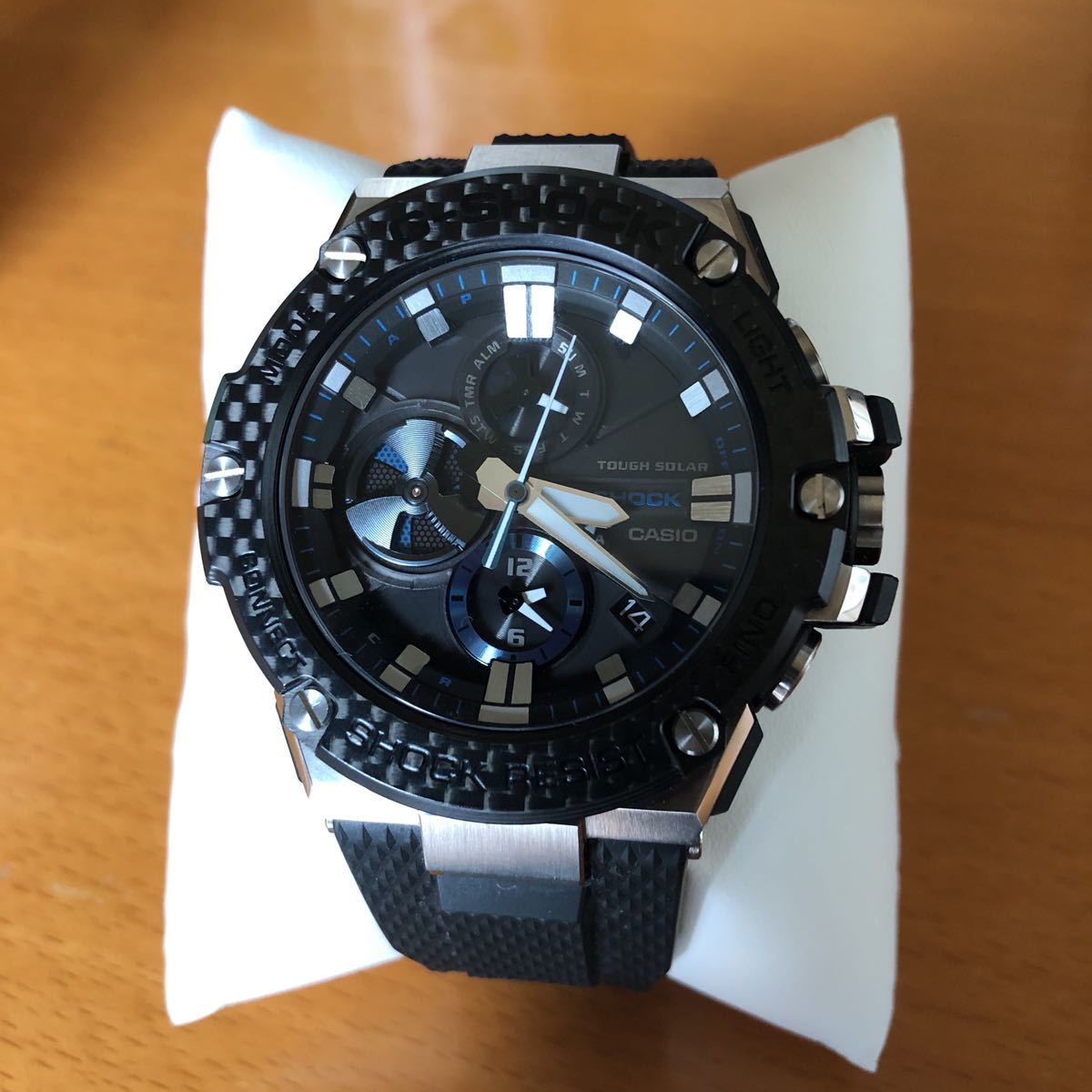 GSHOCK G-STEEL GST-B100XA-1AJF タフソーラー Bluetooth SEIKO セイコー 腕時計メンズ ベゼル 