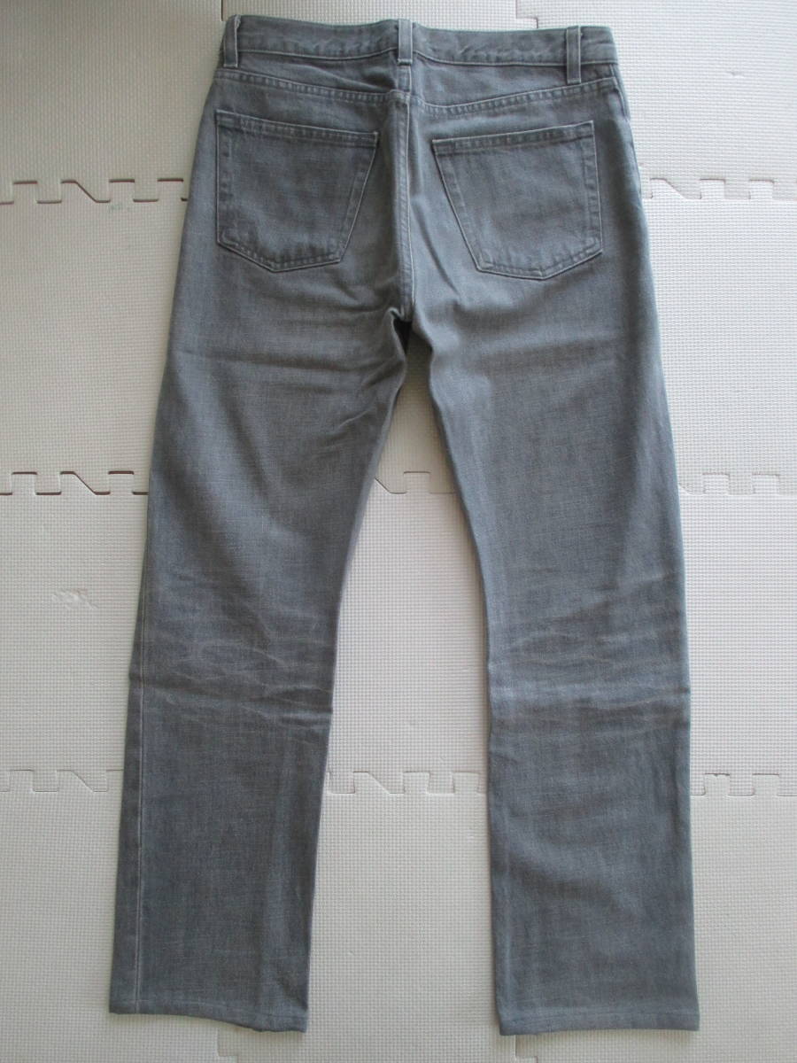 HELMUT LANG グレー ストレートデニム