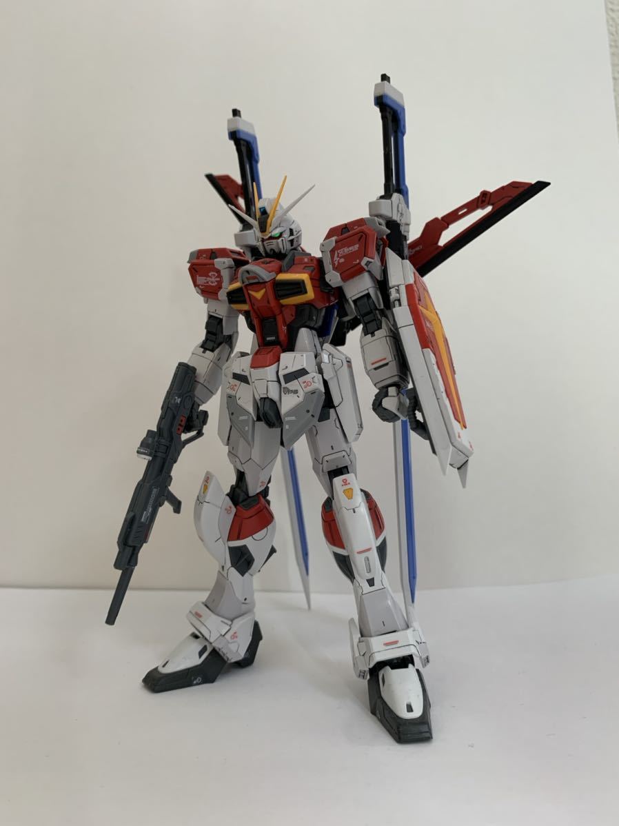 1/144RGソードインパルスガンダム(パチ組スミ入れ）