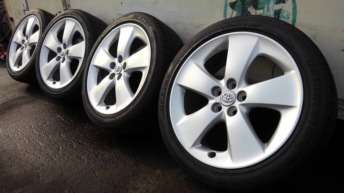 トヨタ純正 30系 プリウス Sパッケージ ツーリング アルミ ホイル 17