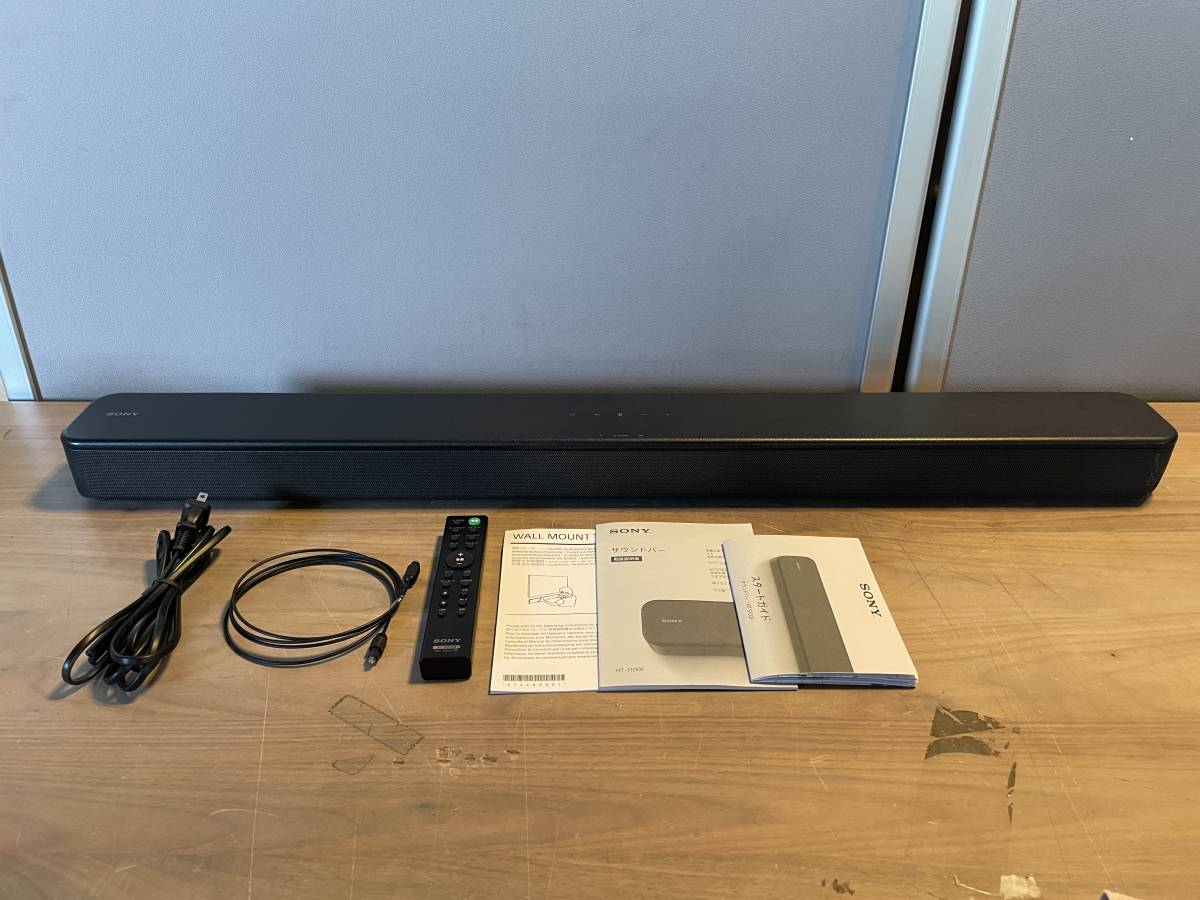 SONY サウンドバー HT-S100F 2021年製 リモコン無し SONY HT-S100F