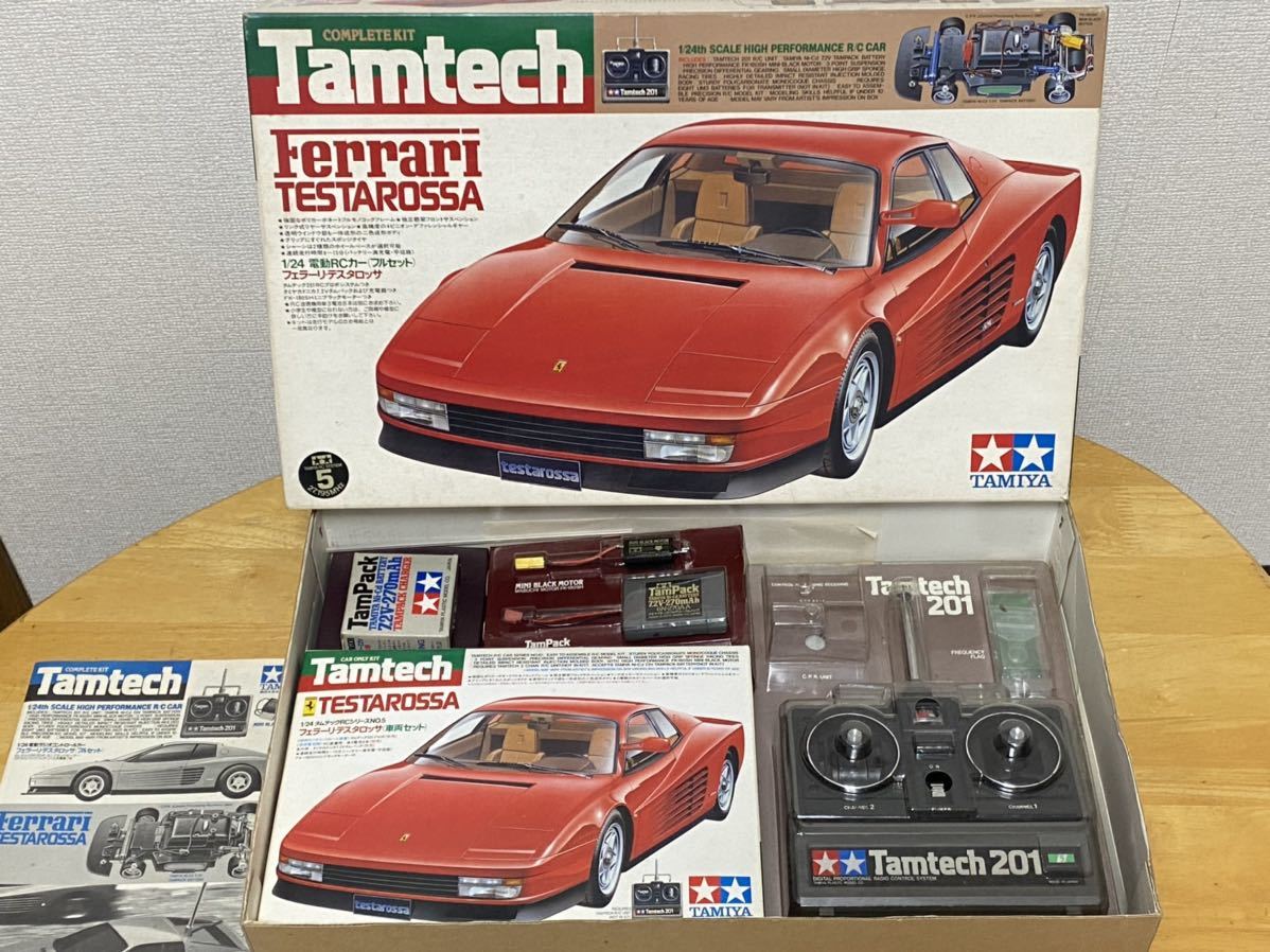 100円～☆タミヤ1/24タムテック フェラーリ テスタロッサ☆欠品あり