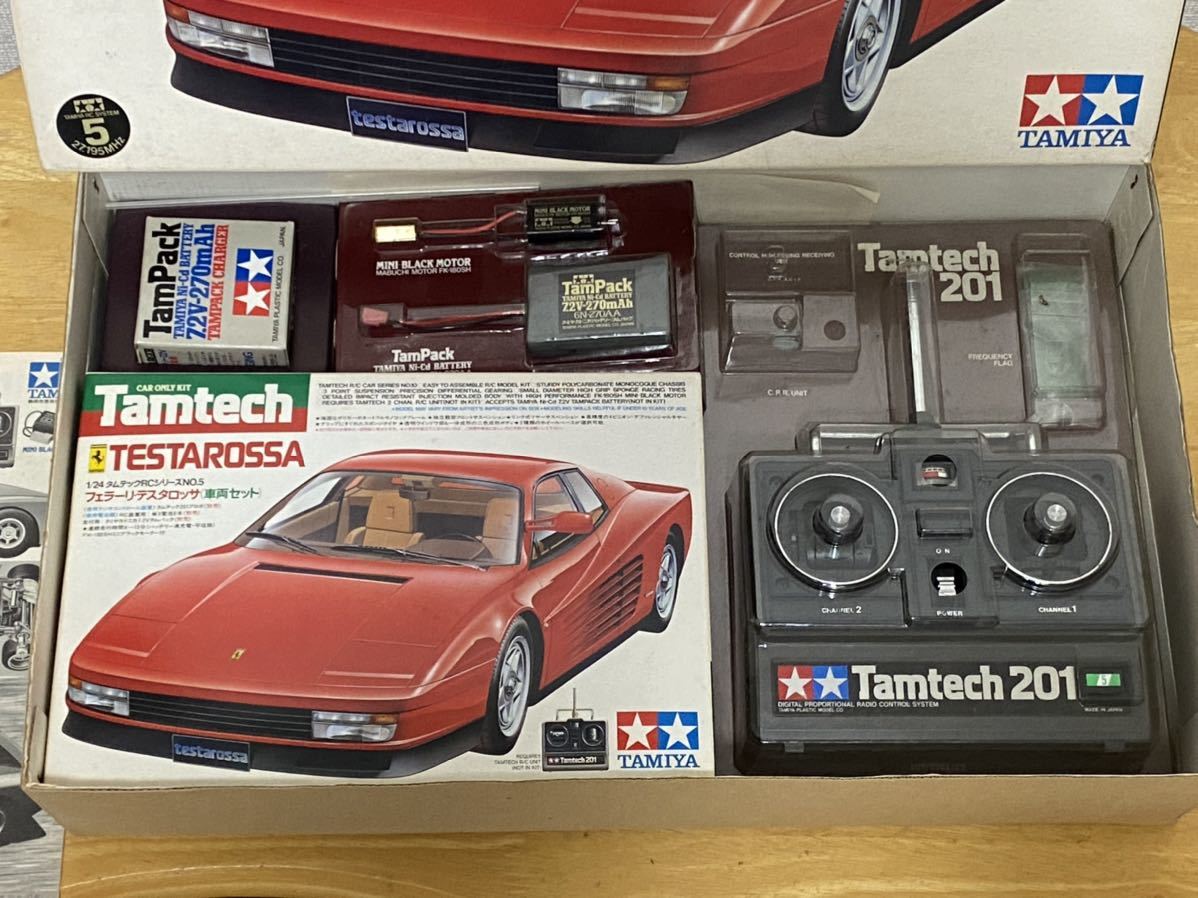 100円～☆タミヤ1/24タムテック フェラーリ テスタロッサ☆欠品あり