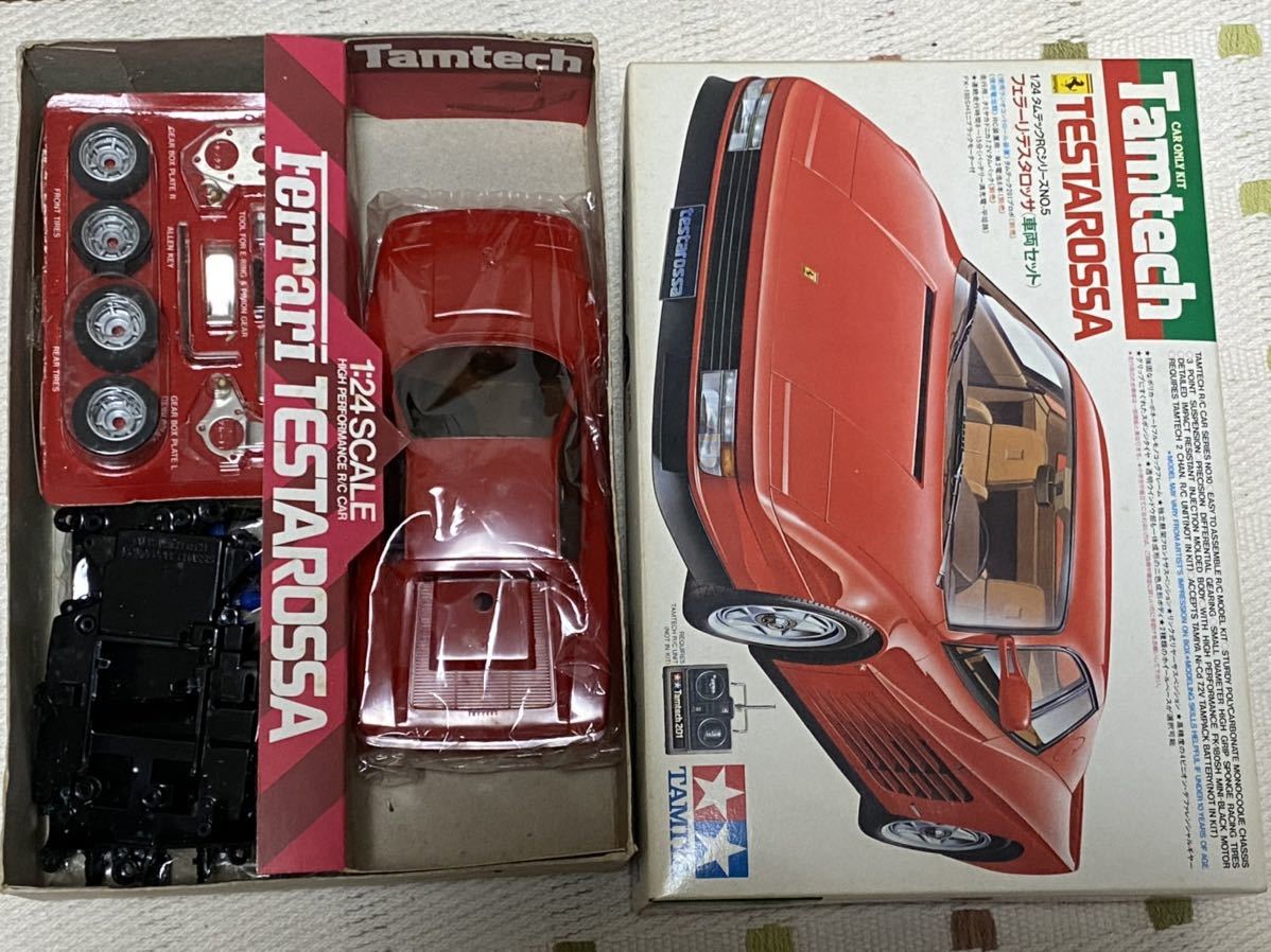 100円～☆タミヤ1/24タムテック フェラーリ テスタロッサ☆欠品あり