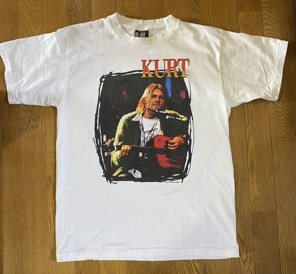 ☆MTV Unplugged 追悼 Vintage tee NIRVANA ニルヴァーナ Kurt Cobain 