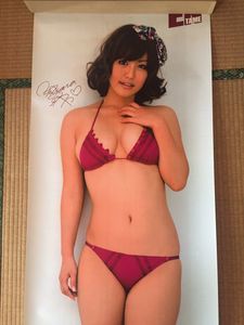日向泉 等身大ポスター エンタメ 変形水着姿で挑発｜印刷物