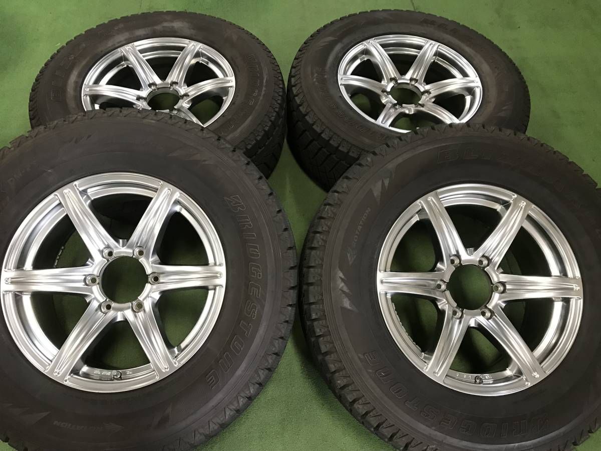 送料無料 スタッドレスセット 17インチ 6H139.7 7.5J+25 ブリヂストン 