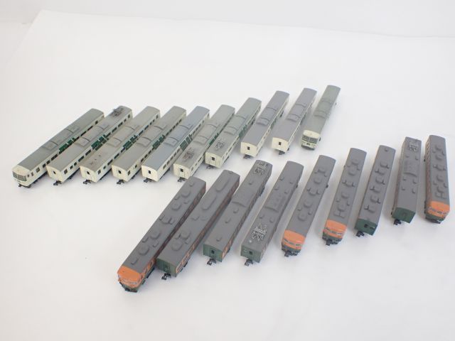 KATO カトー Nゲージ 特急 踊り子号 185系 10両セット/ 国鉄急行電車 165系 9両 セット △ 60130-16
