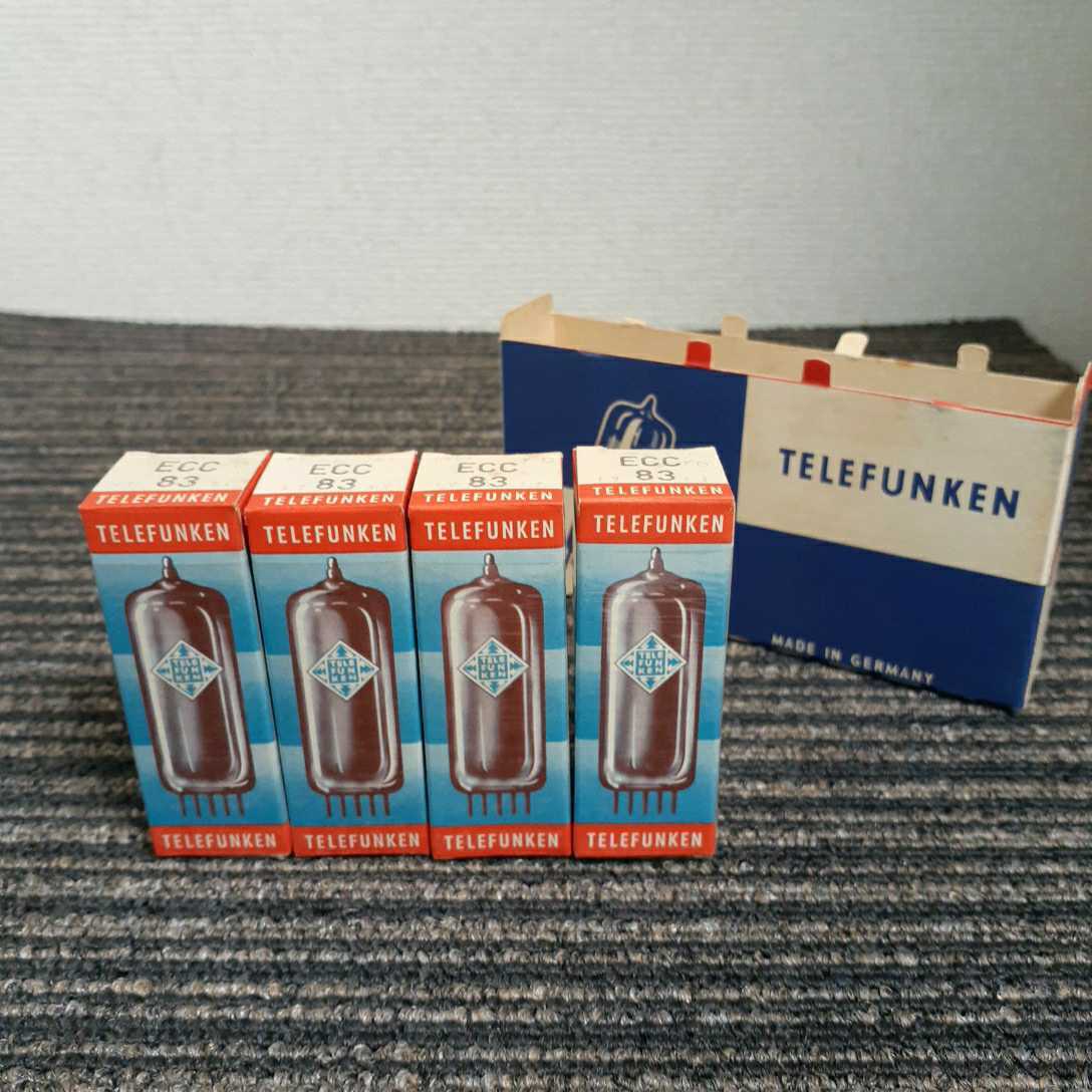 TELEFUNKEN 真空管 ECC83 MADE IN Germany 4点 希少！ Vintage