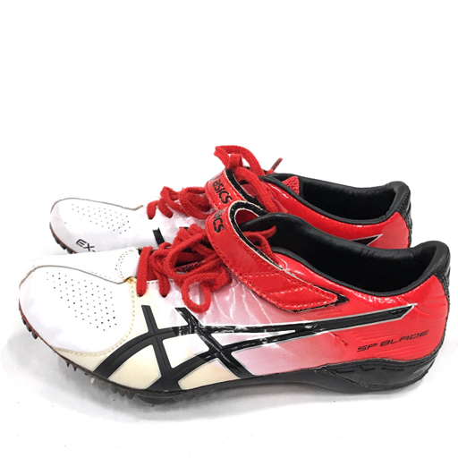 1円 アシックス 23 5cm 陸上スパイク Spブレードsk Ttp502 白 赤 含 レディース 他 Ttp795 Tfp350 等 計6点 23 5cm 売買されたオークション情報 Yahooの商品情報をアーカイブ公開 オークファン Aucfan Com