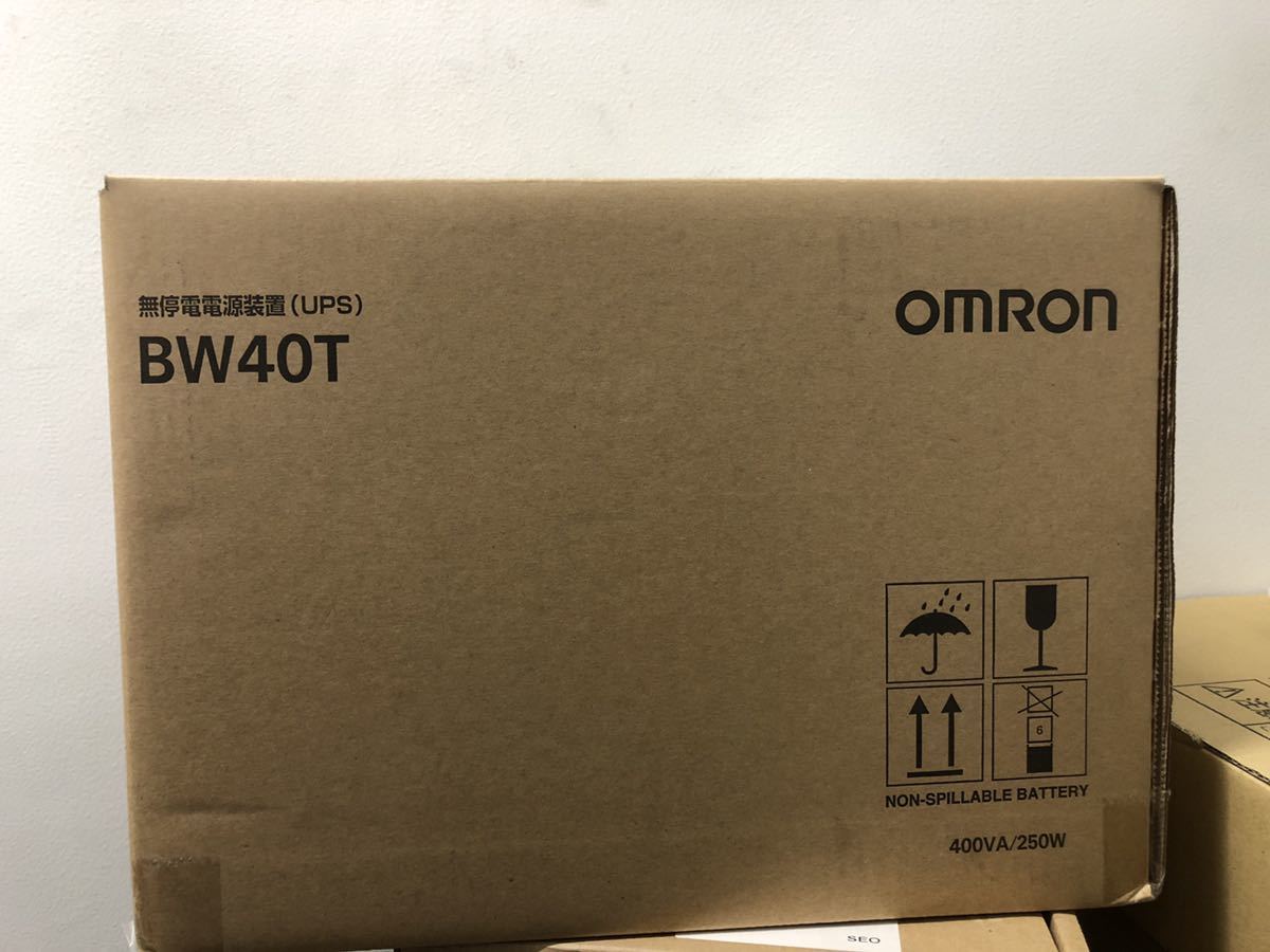 OMRON オムロン ★型番:BW40T★UPS 無停電電源装置★新品★未開封