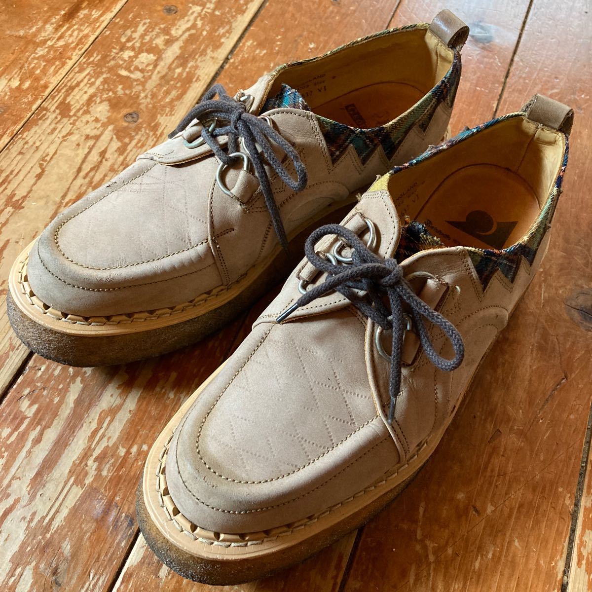 e Cox ラバーソール ブーツ uk8 Uk8 ラバーソウル 靴 ジョージコックス 新品 ジョージコックス SKIPTON