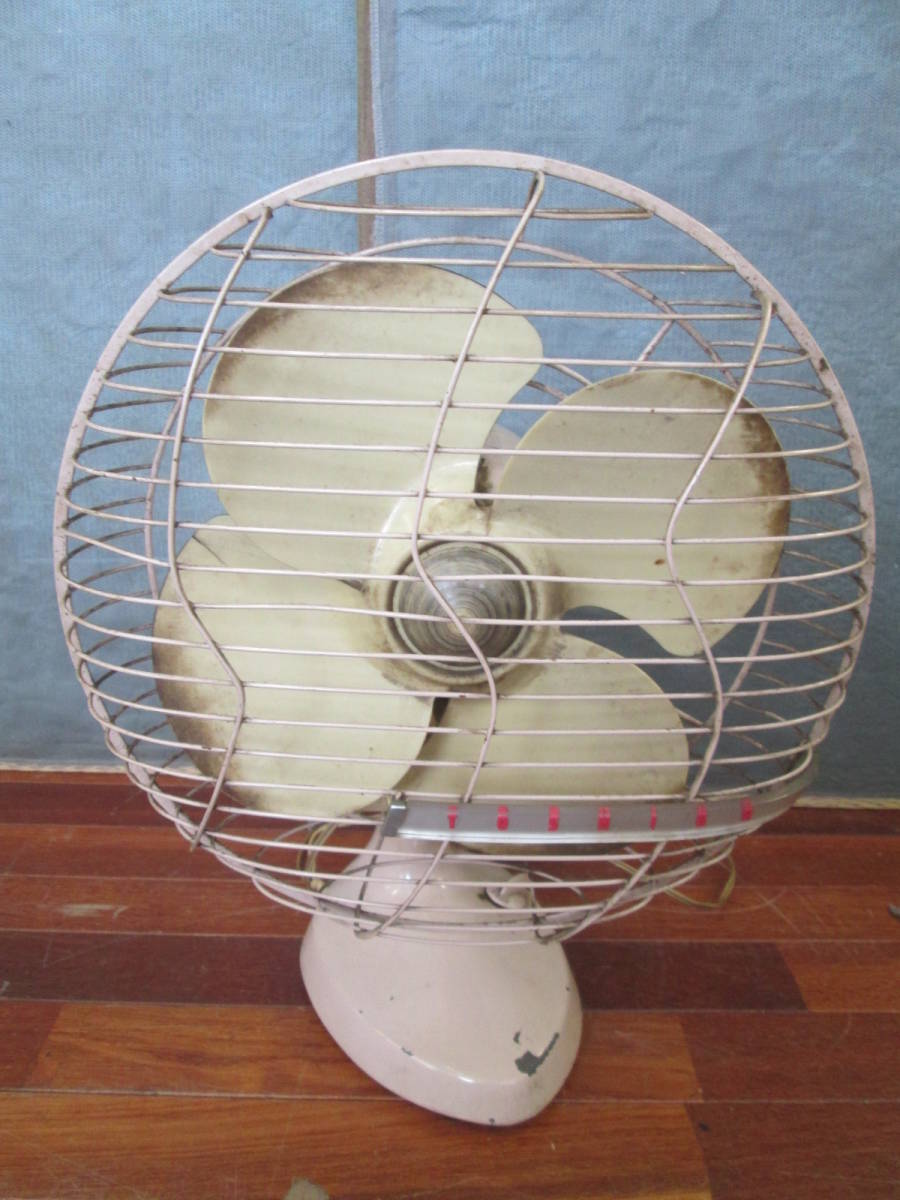 昭和レトロ A.C.ELECTRIC FAN 東芝レトロ扇風機 FAN 扇風機 昭和レトロ