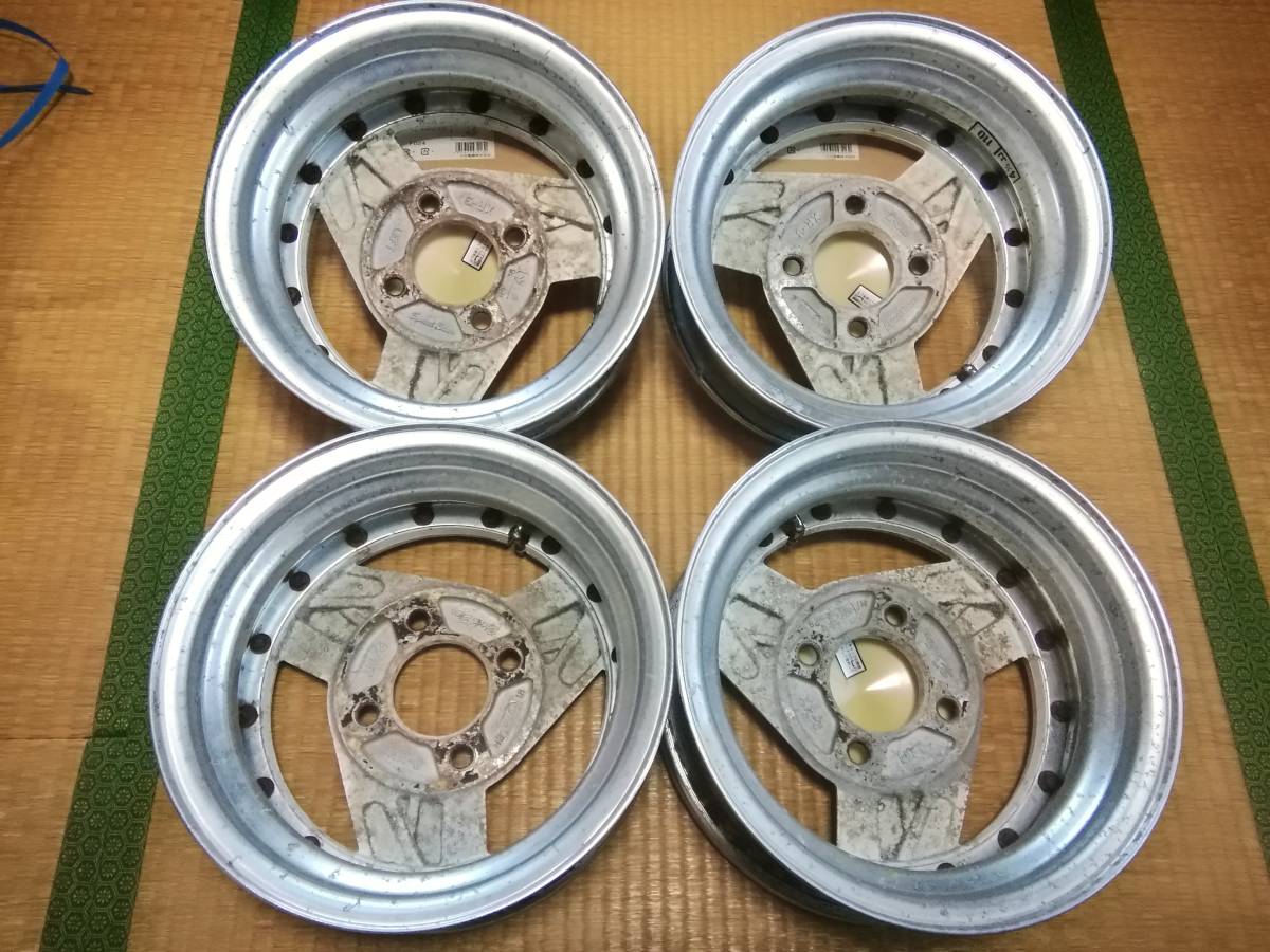 ☆当時物希少☆ロンシャンXR-3☆12インチ4.5j+38☆pcd110☆旧ダイハツ 