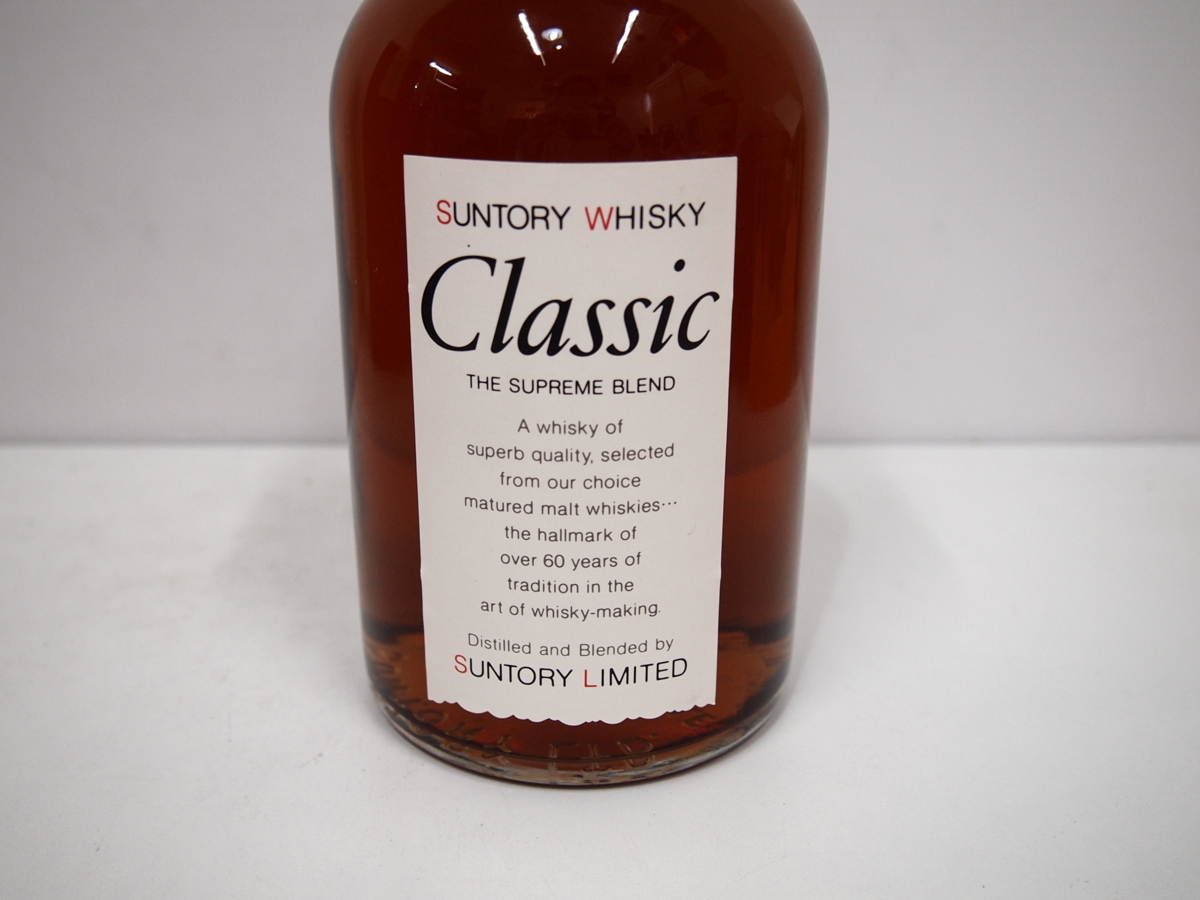 L14205HC3 ☆ SUNTORY WHISKY CLASSIC サントリー クラシック 国産