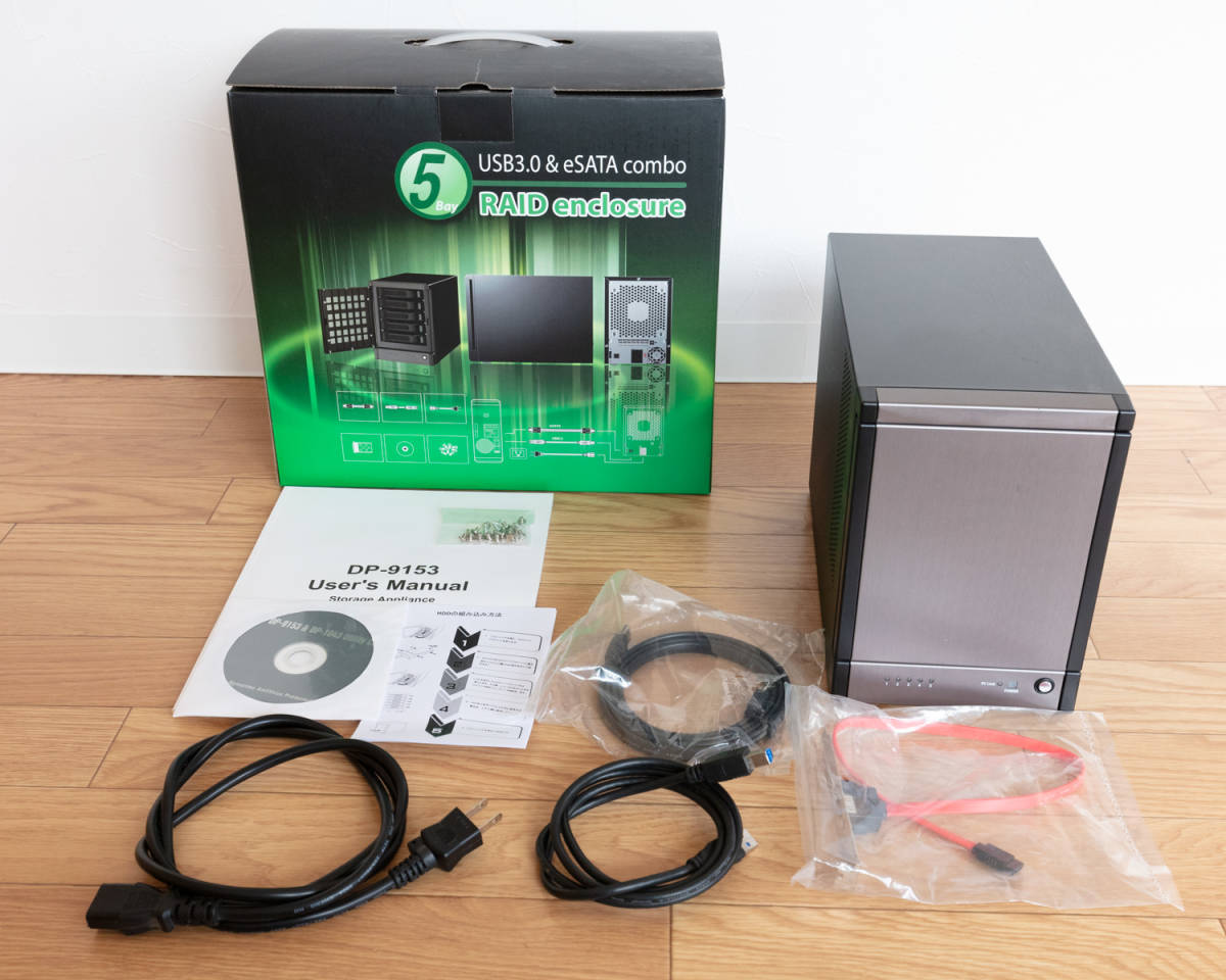 ドスパラ DP-9153 HDD RAID ケース ドスパラセレクト：DP-9153 USB3.0