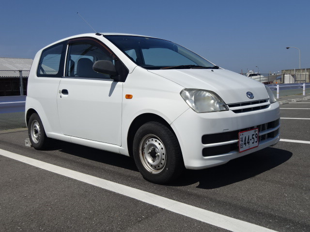 5速 3ドア 車検付き可 4ナンバー 平成19年 ダイハツ ミラ 5MT 走行