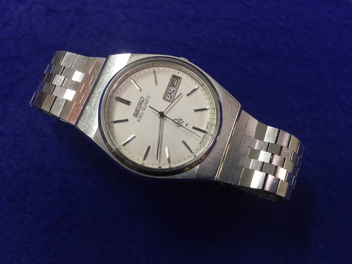 ZY699Y SEIKO KING QUARTZ/ セイコー キング クオーツ 腕時計 【5856 