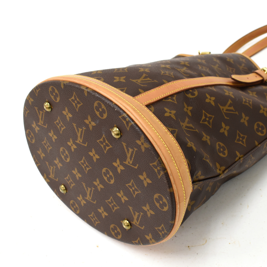 LOUIS VUITTON ルイヴィトン GM バケット PM 1円 ◇定価14万 外側美品