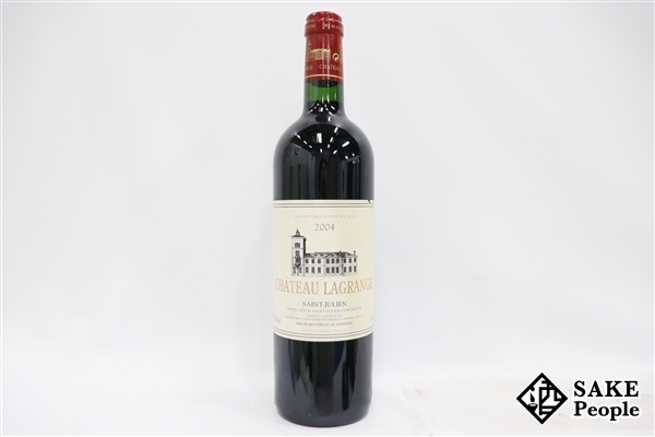 ■注目! シャトー・ラグランジュ 2004 750ml 13% フランス ボルドー 赤