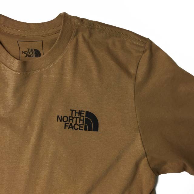 1円～!売切!【正規新品】THE NORTH FACE SHORT SLEEVE GRAPHIC TEE 半袖 Tシャツ トップス US限定 ハーフドームロゴ 登山(M)茶 180902-13 NORTH FACE 1円～!売切!正規新品THE EVO SHORT-S メンズ