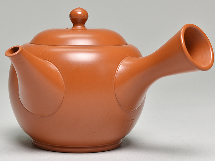 常滑焼 煎茶道具 急須 茶器 朱泥 茶注 煎茶 茶道具 未使用 在銘