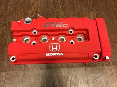 即納！ホンダ純正新品！シビックタイプR　EK9ヘッドカバー　EK4　EG6　B16A　B16B　B18Cなどに適合　結晶塗装
