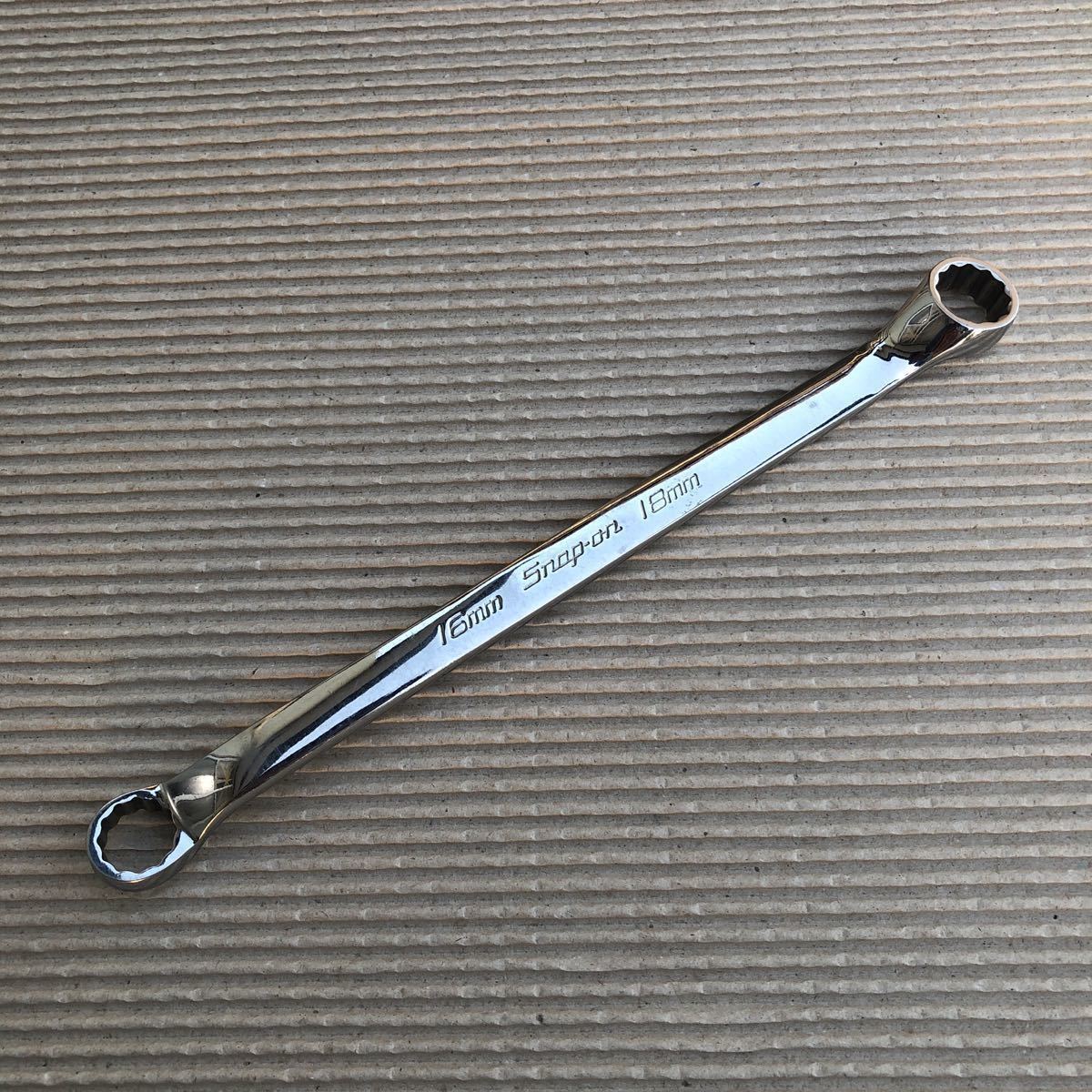 Snap-on XBM1618A(16-18ｍｍ) レアサイズ 10°オフセット メガネレンチ USA スナップオン snapon