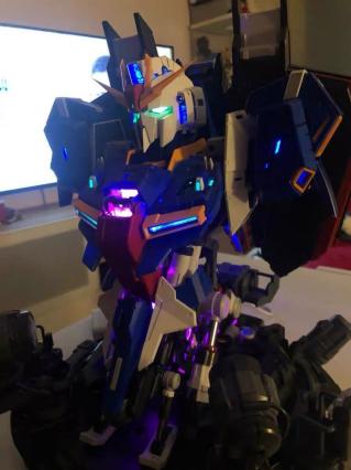億輝社】1/35 ガンダムゼータ ZETA 胸像 バスト 発光可能 特典付き 