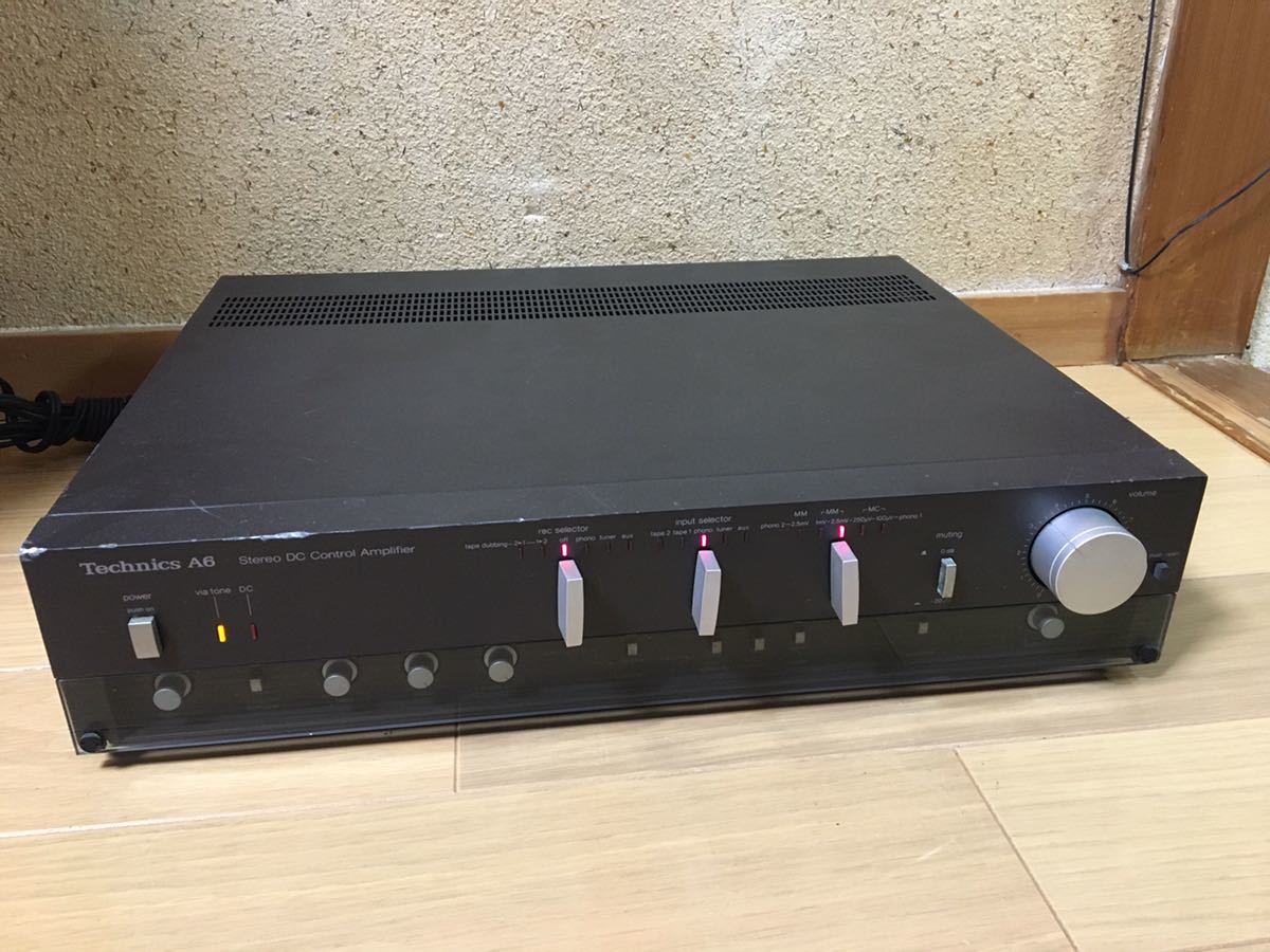 SU-A6 Technics テクニクス アンプ ステレオコントロール テクニクス