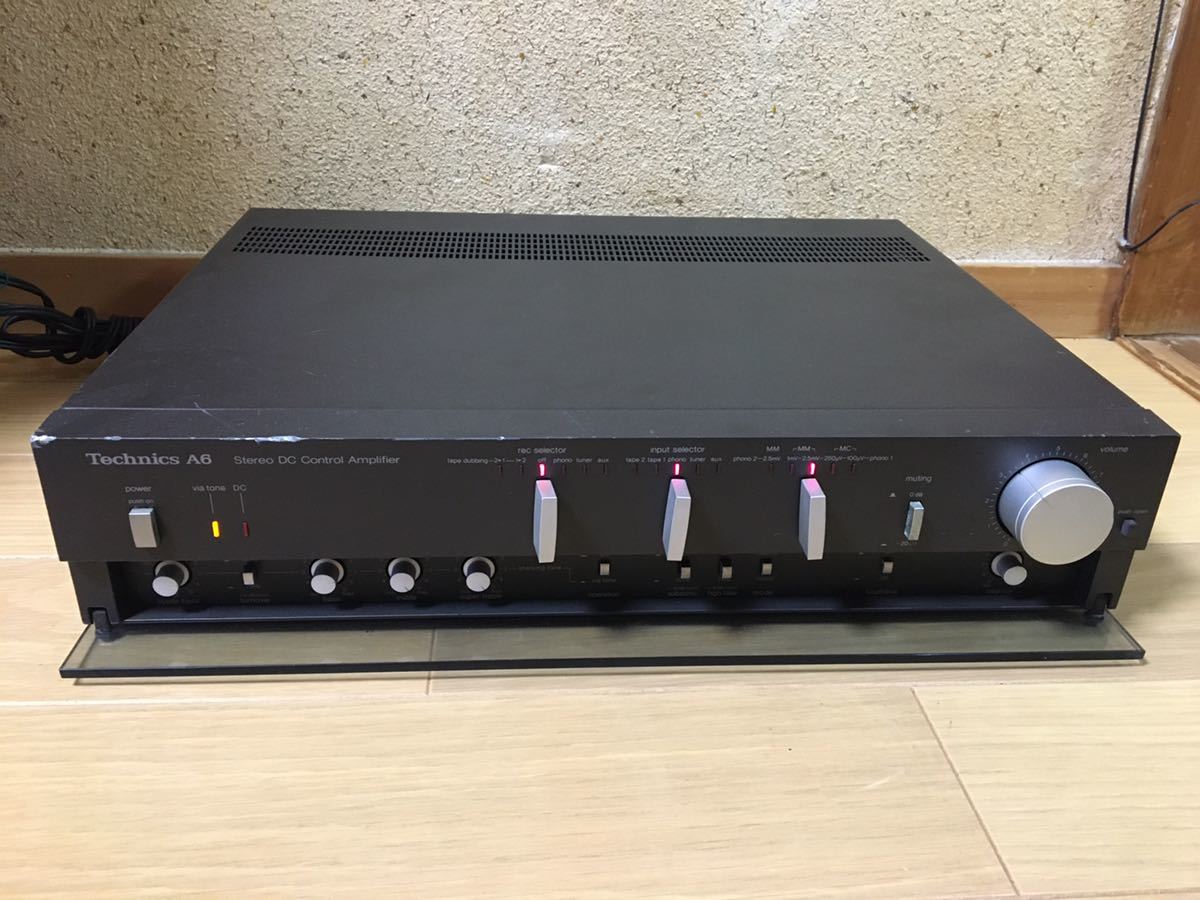 Technics テクニクス SU-A6 ステレオコントロール アンプ