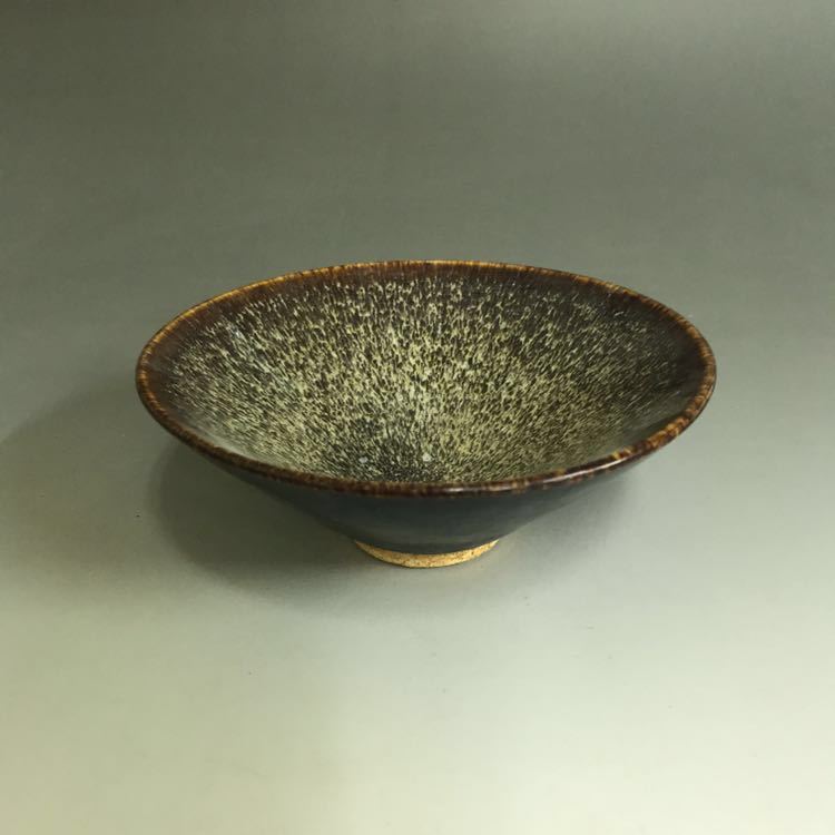 LIG】中国古玩美術 曜変天目茶碗 窯変 茶道具 時代唐物 古美術品