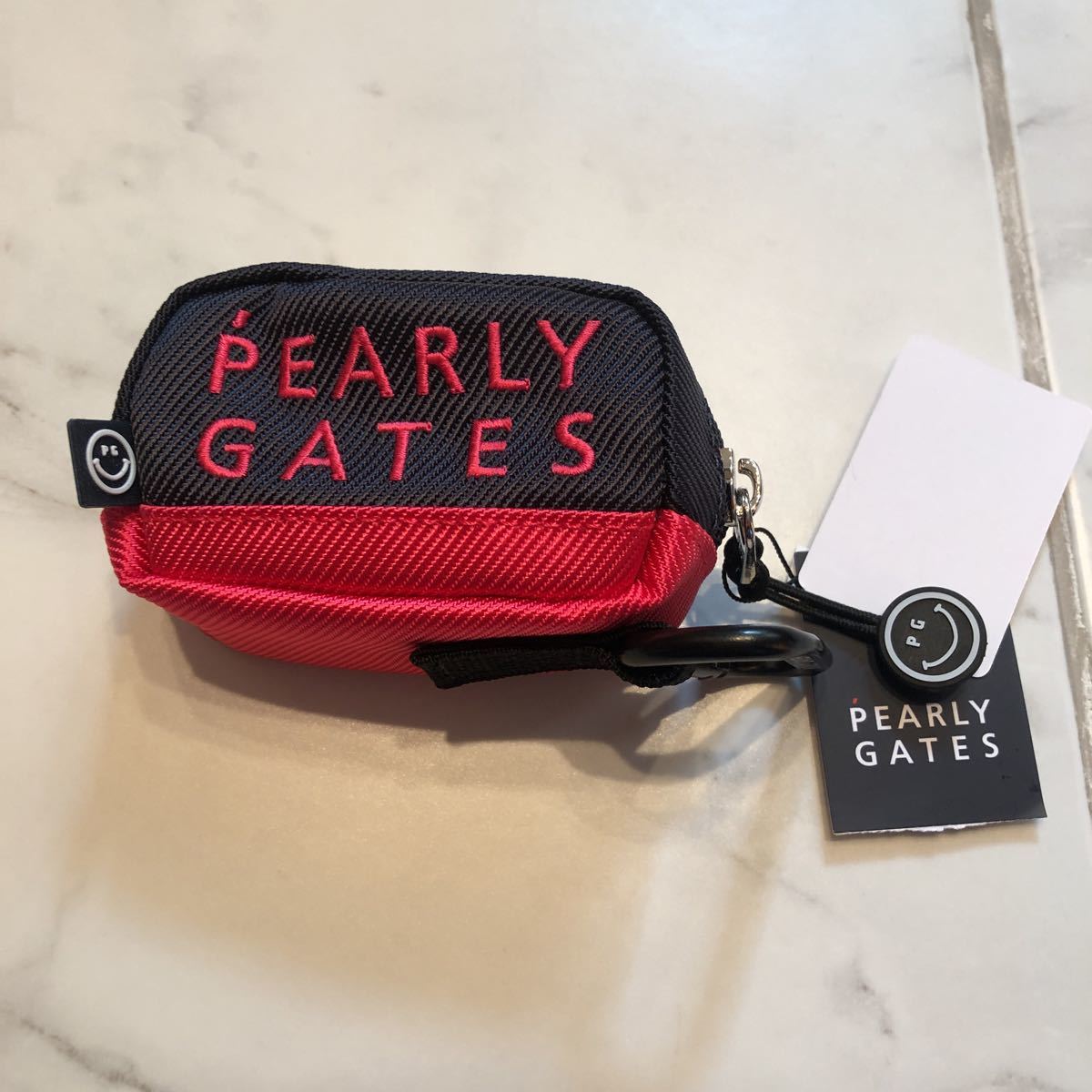 パーリーゲイツ ボールポーチ | カラビナ付 PEARLY ボールケース 