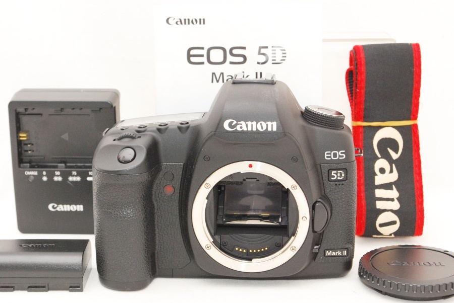 2025，100%新品 Canon キャノン EOS 5D MarkⅡ ボディ Shot数15 500枚前後 #21032210(キヤノン)｜売買されたオークション情報、yahooの商品情報をアーカイブ公開 - オークファン キヤノン