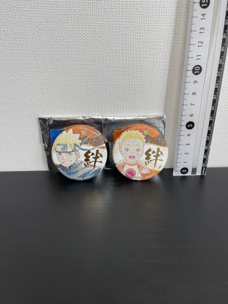 NARUTO うずまきナルト 和紙缶バッジ セット J-WORLD y 【公式通販】