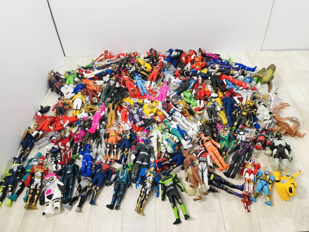 ☆ジャンク ソフビ まとめ売り ウルトラマン/戦隊シリーズ/仮面 