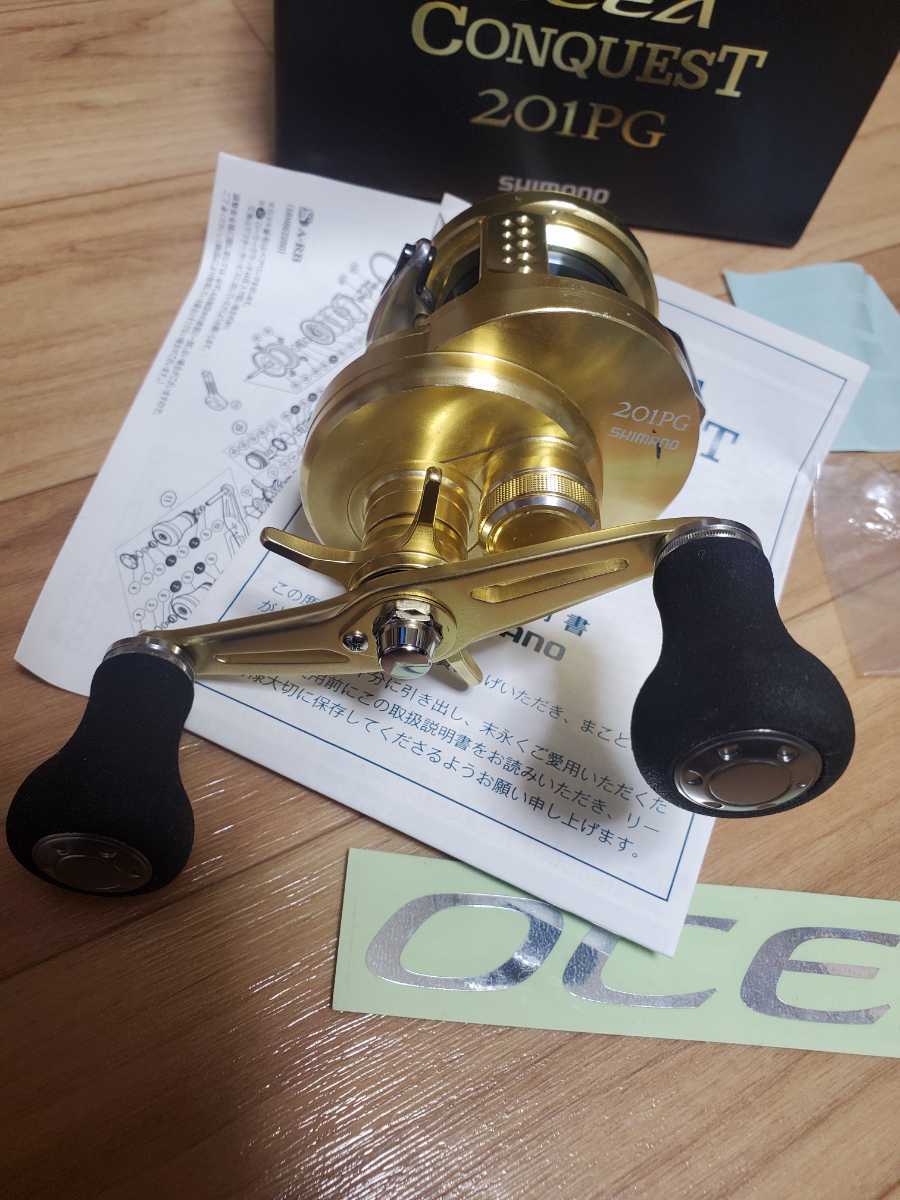 SHIMANO シマノ オシアコンクエスト201PG ゴリ感無し 201PG SHIMANO
