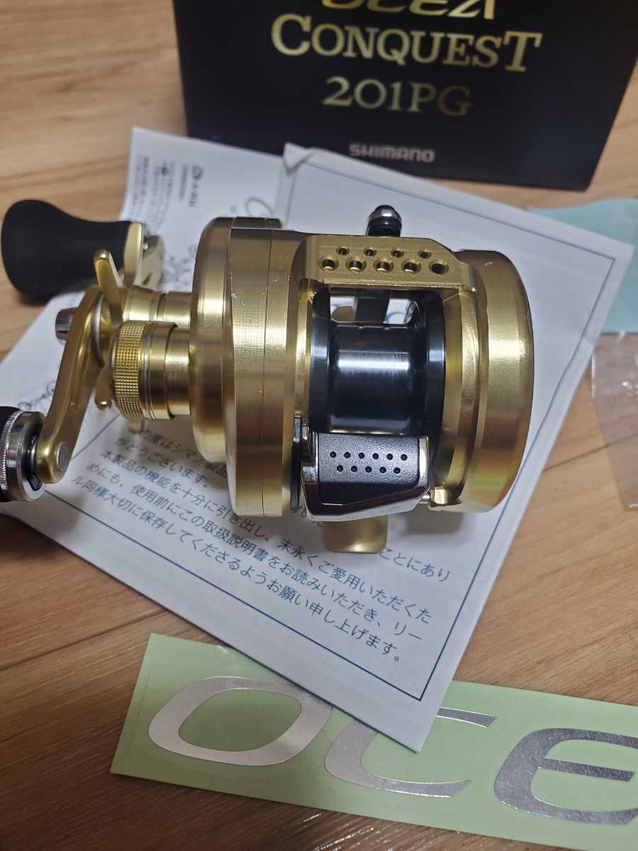 SHIMANO シマノ オシアコンクエスト201PG ゴリ感無し 201PG SHIMANO