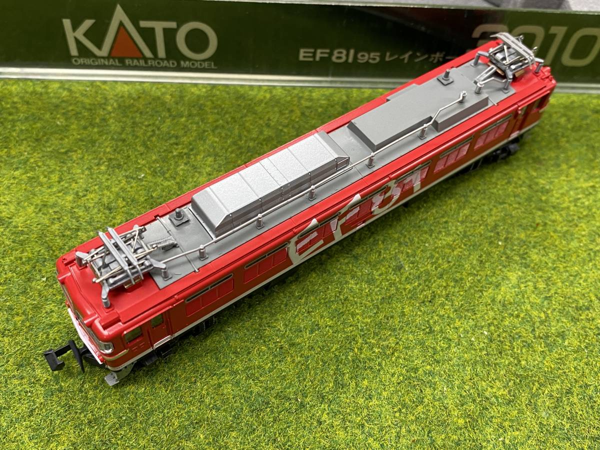 美品　KATO　カトー　EF81　3010-2　レインボー　Nゲージ KATO EF81 0 レインボー 3010-2 | 電気機関車 鉄道模型 レインボー塗装
