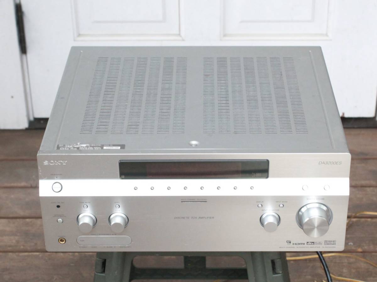 DA3200ES AVアンプ シルバー 値下げ】SONY AVアンプ TA-DA3200ES Yahoo