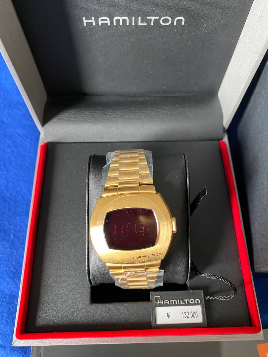 即決 ハミルトン PSR　パルサー　イエローゴールドPVD 世界限定1970本 限定BOX H52424130 HAMILTON 時計 新品 未使用_1