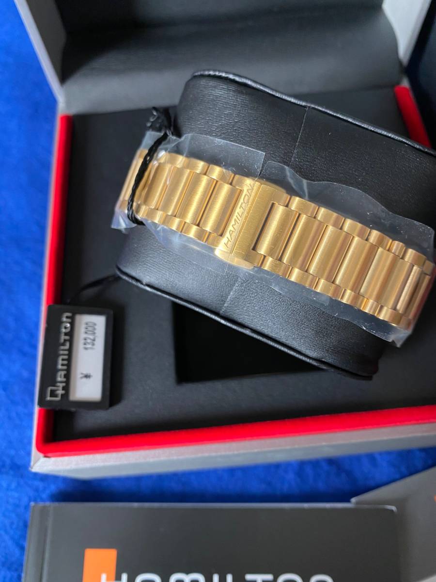 即決 ハミルトン PSR　パルサー　イエローゴールドPVD 世界限定1970本 限定BOX H52424130 HAMILTON 時計 新品 未使用_3