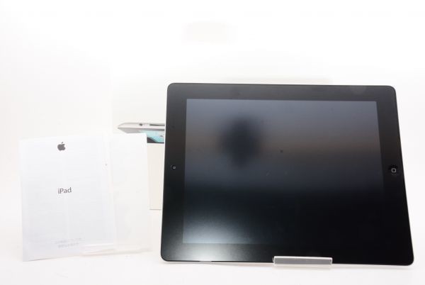 【特上級】元箱あり　液晶フィルム装着　Apple iPad2 Wi-Fi 64G MC916/JA A1395 Black　初期済　#h2602