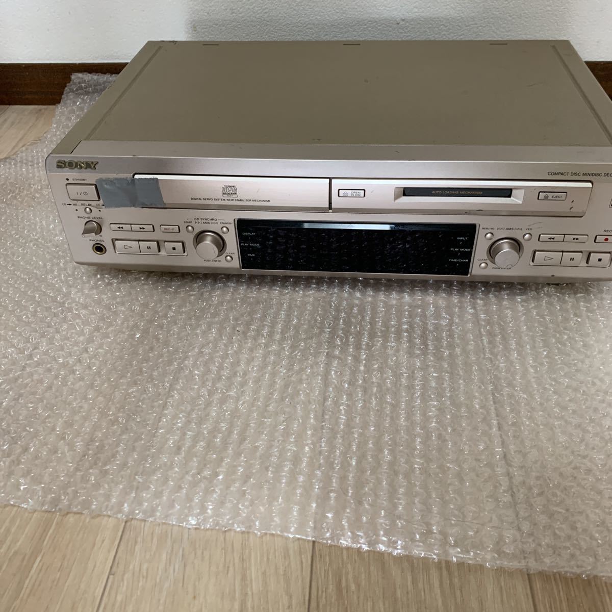 SONY CD/MDプレーヤー MXD-D2 （ジャンク CDデッキ MDデッキ ソニー