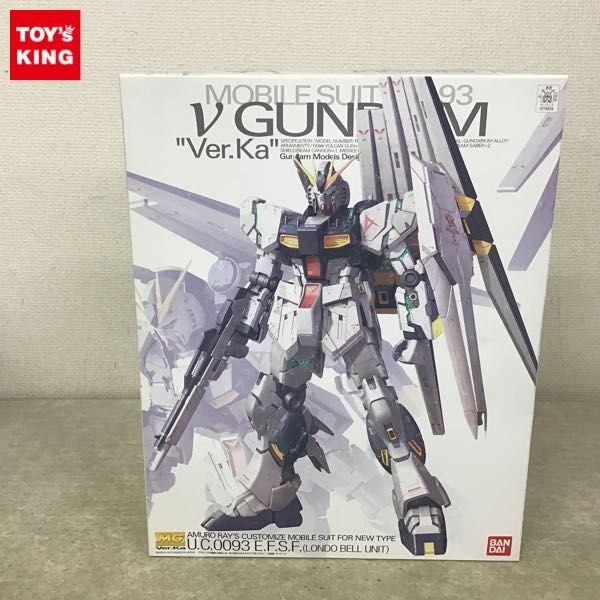 1円～ 欠品 MG 1/100 機動戦士ガンダム 逆襲のシャア νガンダム Ver.Ka