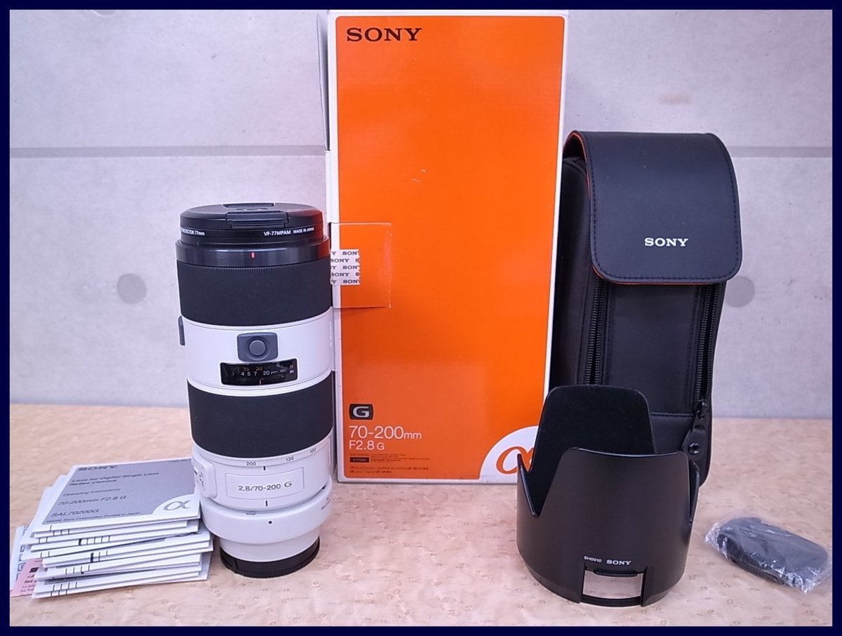 4248 SONY ソニー 70-200mm F2.8 G SSM SAL70200G Sony 70-200mm